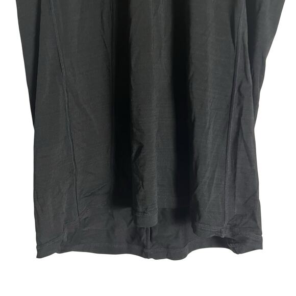 Athleta Pacifica Black Short Sleeve Swim Surf Athletic Tee Size Medium - Picture 6 of 9